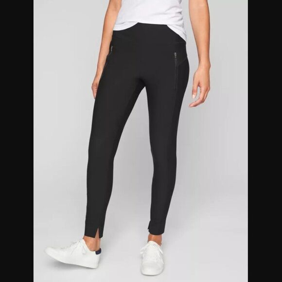 Athleta Stellar Tight Pants in Black | Size M - Picture 1 of 10